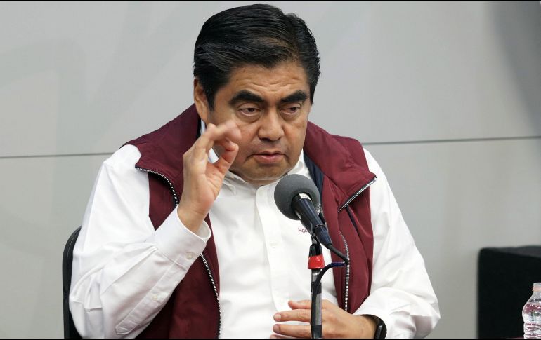 El gobernador de Puebla Miguel Barbosa falleció este martes. ARCHIVO