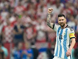 Lionel Messi logró meter a la Selección Argentina en la Final de Qatar 2022. AFP/J. MABROMATA