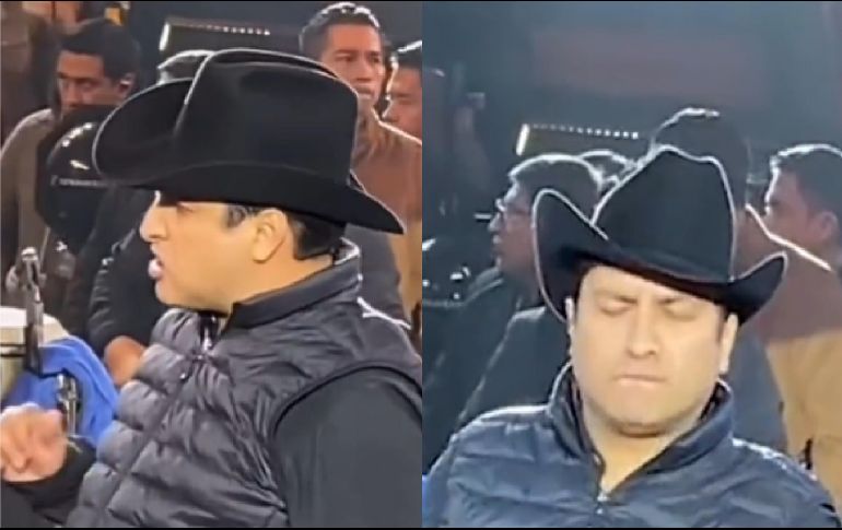 Fue a través de un video compartido en TikTok donde se vio al cantante en este estado, Julión se encontraba cantando 