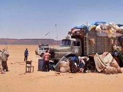 El desierto de Chad una de las rutas más concurridas por los migrantes y el lugar donde han muerto cerca de 150 personas en lo que va del 2022. ESPECIAL