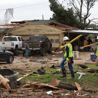 Fuerte tormenta invernal causa tornados en el sur de Estados Unidos