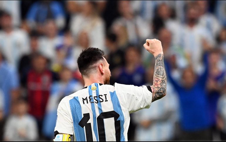 Argentina avanzó hasta el partido por el título después de superar con un categórico 3-0 a Croacia. EFE/G. Licovski