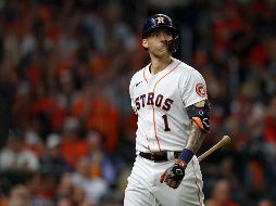 CARLOS CORREA. El ex jugador de los Astros y Twins aterrizará en unos Giants que fracasaron recientemente en su intento por contratar a Aaron Judge como agente libre. AFP / ARCHIVO