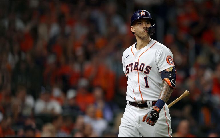 CARLOS CORREA. El ex jugador de los Astros y Twins aterrizará en unos Giants que fracasaron recientemente en su intento por contratar a Aaron Judge como agente libre. AFP / ARCHIVO