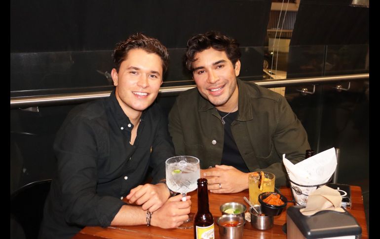 Juan Pablo Garcin y Jhesus Aramburo. GENTE BIEN JALISCO/Christian Pérez