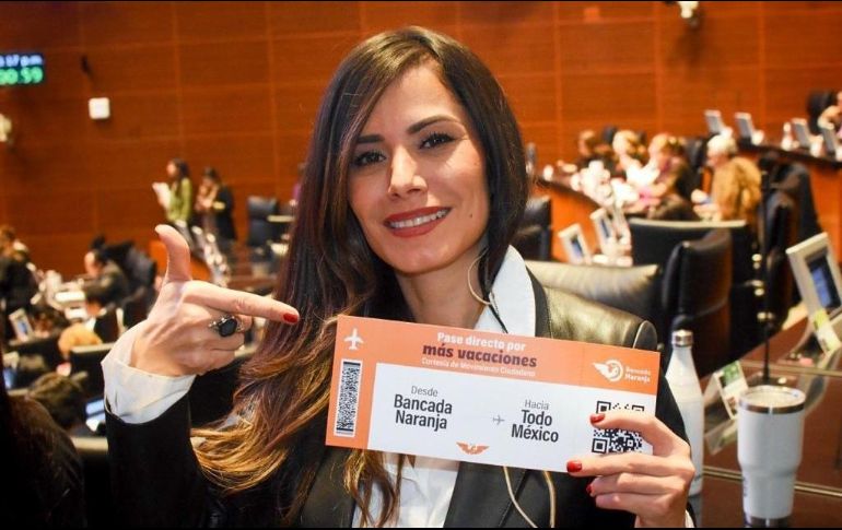 Verónica Delgadillo recordó que la reforma amplía el periodo de vacaciones, por lo que pasarán de seis a 12 días de descanso en el primer año laboral. CORTESÍA