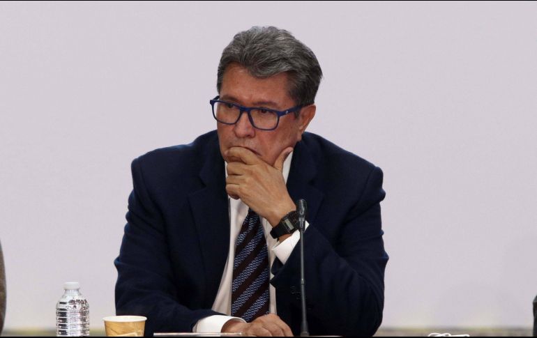 El senador Ricardo Monreal votaría en contra del plan B de la reforma electoral. ARCHIVO