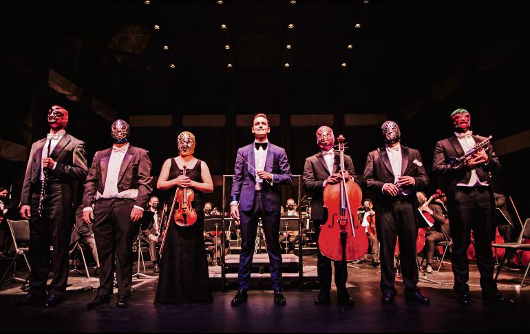 El músico se sube al ring con su nueva producción “Lucha Libre!”. CORTESÍA