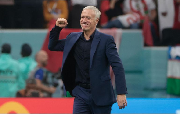 Didier Deschamps ha llevado a la Selección de Francia a dos finales en tres Mundiales en los que la ha dirigido. También levantó la copa como jugador. EFE/J. Roncoroni