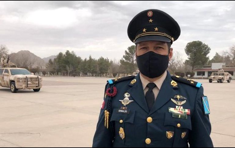 El Coronel José Isidro Grimaldo Muñoz. ESPECIAL