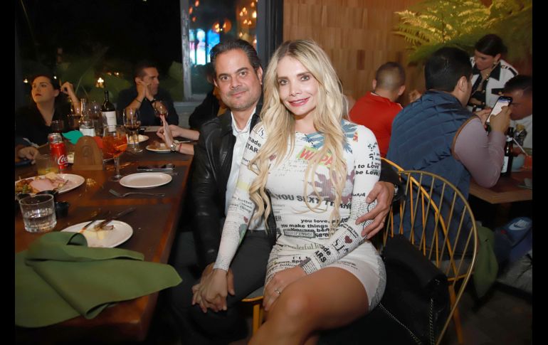 Fernando Guerrerosantos y Shantal Vizcaíno. GENTE BIEN JALISCO/Antonio Martínez