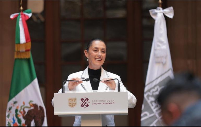 Sheinbaum se tomó el tiempo para felicitar a los diputados y diputadas del Congreso de la Ciudad de México que aprobaron el paquete económico para la capital del país. CORTESÍA