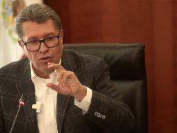 Ricardo Monreal, presidente de la Junta de Coordinación Política del Senado. SUN/F. Rodríguez