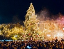 Plaza Syntagma. Atenas, en una estampa navideña asombrosa. ESPECIAL/Visit Athens