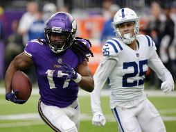 J. Osborn fue fundamental en la ofensiva de los Vikingos para obtener la victoria. AP/A. Clayton-King