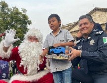 Santa Claus y la Policía de Guadalajara llevarán la Navidad a los niños tapatíos. ESPECIAL/Policía de GDL