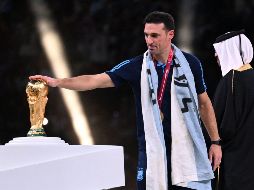 Liones Scaloneta se convirtió en el técnico más joven del Mundial de Qatar 2022. AFP / K. Kudryavtsev