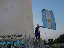 Argentina espera a su Selección para las celebraciones con los protagonistas, las autoridades y la afición. AP / M. Campodonico