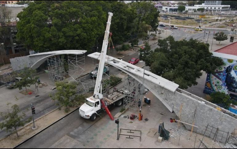 La obra será una réplica, pues no se podrá cruzar por él. EL INFORMADOR/A. Navarro