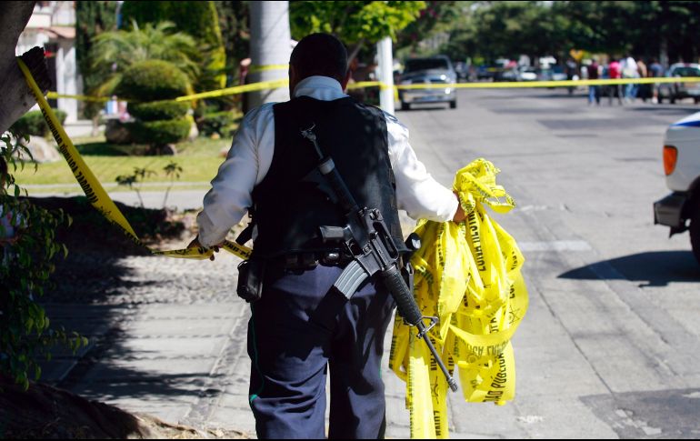 La Agencia Estatal de Investigación y la Dirección de Ciencias Forenses realizan la investigación. EL INFORMADOR/Archivo