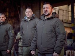 Zelenski se iba a reunir con Joe Biden en la Casa Blanca por la tarde y luego acompañaría al mandatario estadounidense para una conferencia de prensa en la Sala Este de la residencia presidencial. EFE / ESPECIAL