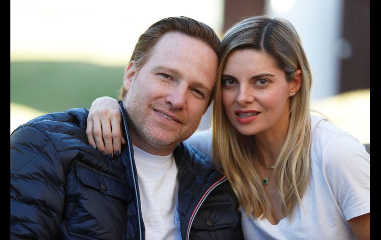 Giovanni Gerini y Andrea Behn. GENTE BIEN JALISCO/Claudio Jimeno