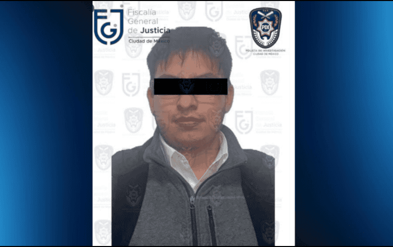 Al detenido se le aseguró, además, dosis de posible droga y se señaló que podría estar relacionado con el caso de los hermanos Tirado. TWITTER /@FiscaliaCDMX