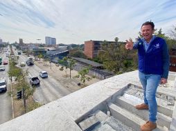 De acuerdo con la Dirección de Obras Públicas del ayuntamiento tapatío, solo restan los últimos detalles del arco, así como la colocación del crudito de piedra. CORTESÍA / Ayuntamiento de Guadalajara