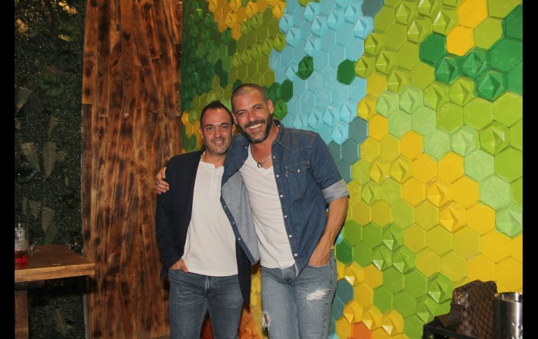 Mauricio Cervantes y Jorge Suárez. GENTE BIEN JALISCO/Esmeralda Escamilla