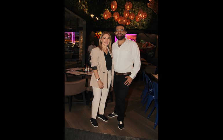 Eva Zamora y Jorge Rodríguez. GENTE BIEN JALISCO/Esmeralda Escamilla