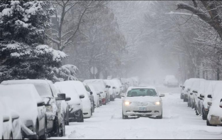 Se espera que las condiciones de nieve y las carreteras congeladas generen caos en los viajes este fin de semana. GETTY IMAGES.