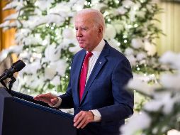 Desde el despacho Oval de la Casa Blanca, el mandatario Joe Biden llamó a los estadounidenses tomar muy en serio la tormenta. EFE.