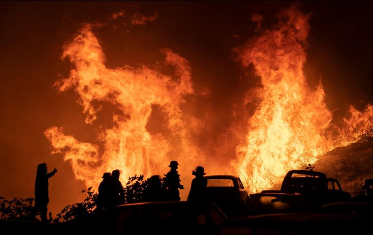 El fuego consumió más de 80 hectáreas. EFE