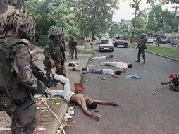 Tropas estadounidenses invaden Panamá. AP/ARCHIVO