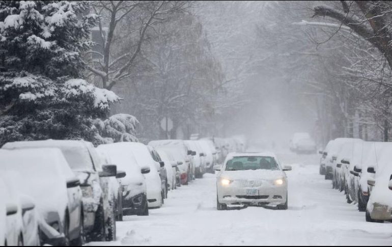 Se espera que las condiciones de nieve y las carreteras congeladas generen caos en los viajes este fin de semana. GETTY IMAGES