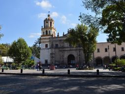 La iglesia de San Juan Bautista en uno de los atractivos más visitados de Coyoacán. Especial