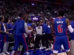 En esta ocasión la sana competencia quedó de lado entre estos jugadores. ESPECIAL.