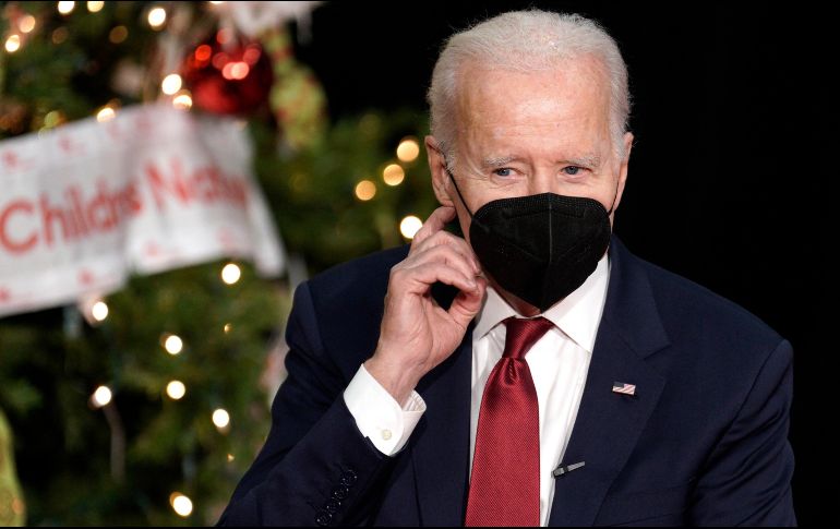 López Obrador reveló que el Servicio Secreto de EU analiza si su homólogo Joe Biden, aterrizará en su avión Air Force One, en el Aeropuerto Internacional Felipe Ángeles. EFE / ARCHIVO