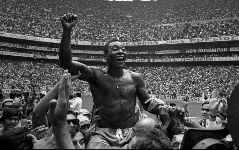 Pelé se inmortalizó en el Mundial de México 1970. Xinhua/Archivo