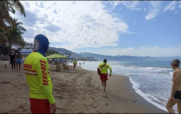 Dichas variaciones de oleaje no tienen relación con el sismo que ocurrió hoy por la mañana. ESPECIAL / PC Jalisco