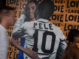 Aún persiste el dolor y el recuerdo por la estrella brasileña. EFE/Isaac Fontana