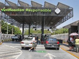 Las multas por no verificar en Jalisco comienzan en Marzo de 2023. EL INFORMADOR/ ARCHIVO