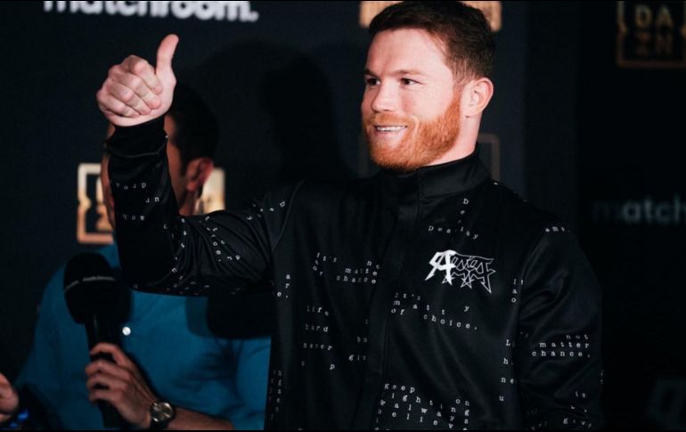 Aún se desconoce quién será el próximo rival del boxeador tapatío. Twitter/@Canelo
