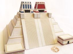 El Templo Mayor se convierte en una maqueta para entretenerse y educarse. ESPECIAL/INAH