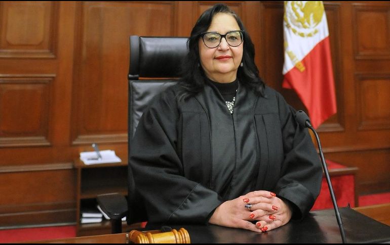 Norma Lucía Piña no tiene cuenta oficial de Twitter; la que existe es una parodia. EFE/SCJN