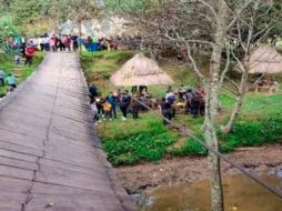 De acuerdo con algunas versiones que circulan, el acceso al puente estaba prohibido. ESPECIAL