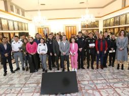 Lemus afirmó que es necesario rectificar la labor de la policía ante un importante trabajo en la reducción de delitos en Guadalajara. ESPECIAL/Gobierno de Guadalajara