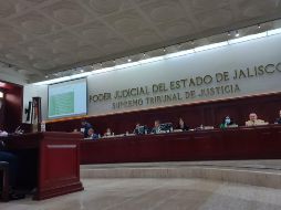 La Unidad de Transparencia pidió que los juzgadores emitieran un pronunciamiento sobre este tema y que señalaran la fecha de entrada de sus parientes con la finalidad de deslindar responsabilidades. TWITTER/supremotribjal