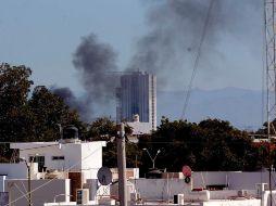 El Aeropuerto Internacional de Culiacán se encuentra cerrado desde las 08:30 horas debido a la jornada violenta. EFE/J. Cruz