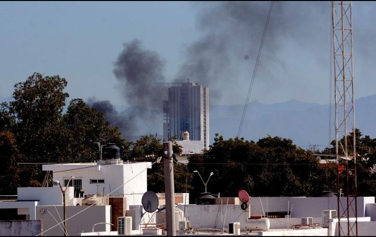 El Aeropuerto Internacional de Culiacán se encuentra cerrado desde las 08:30 horas debido a la jornada violenta. EFE/J. Cruz